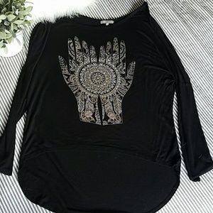 Boho Graphic Tunic